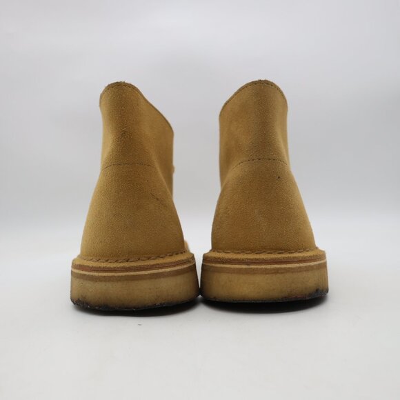 Clarks Originals Desert Chukka Boots Men's Size 9.5 M Tan Suede Crepe Sole - Picture 5 of 12